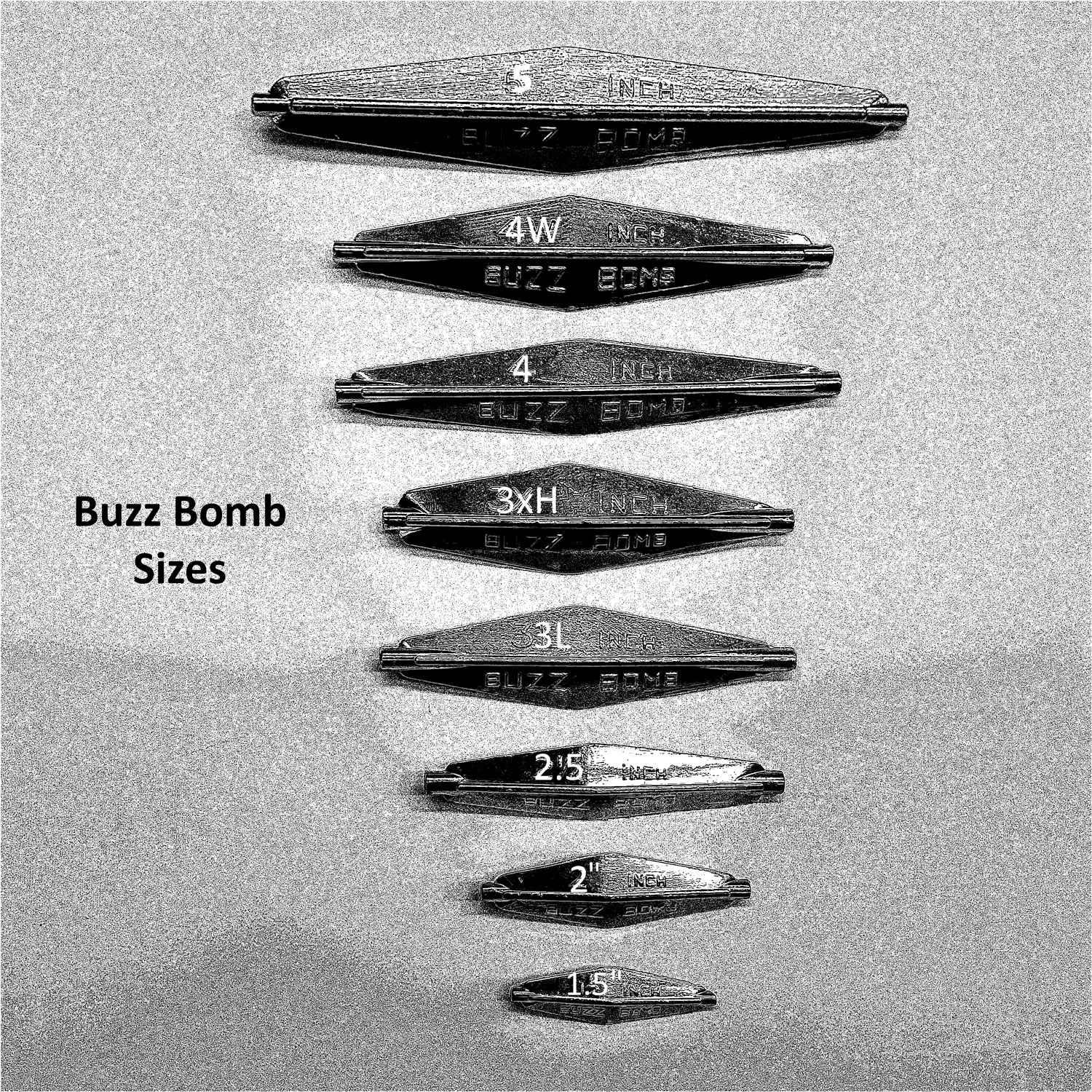 Buzz Bomb Holographic - Buzzbomb Tackle Inc