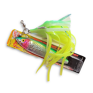 Halibut Spinnow Green Holographic