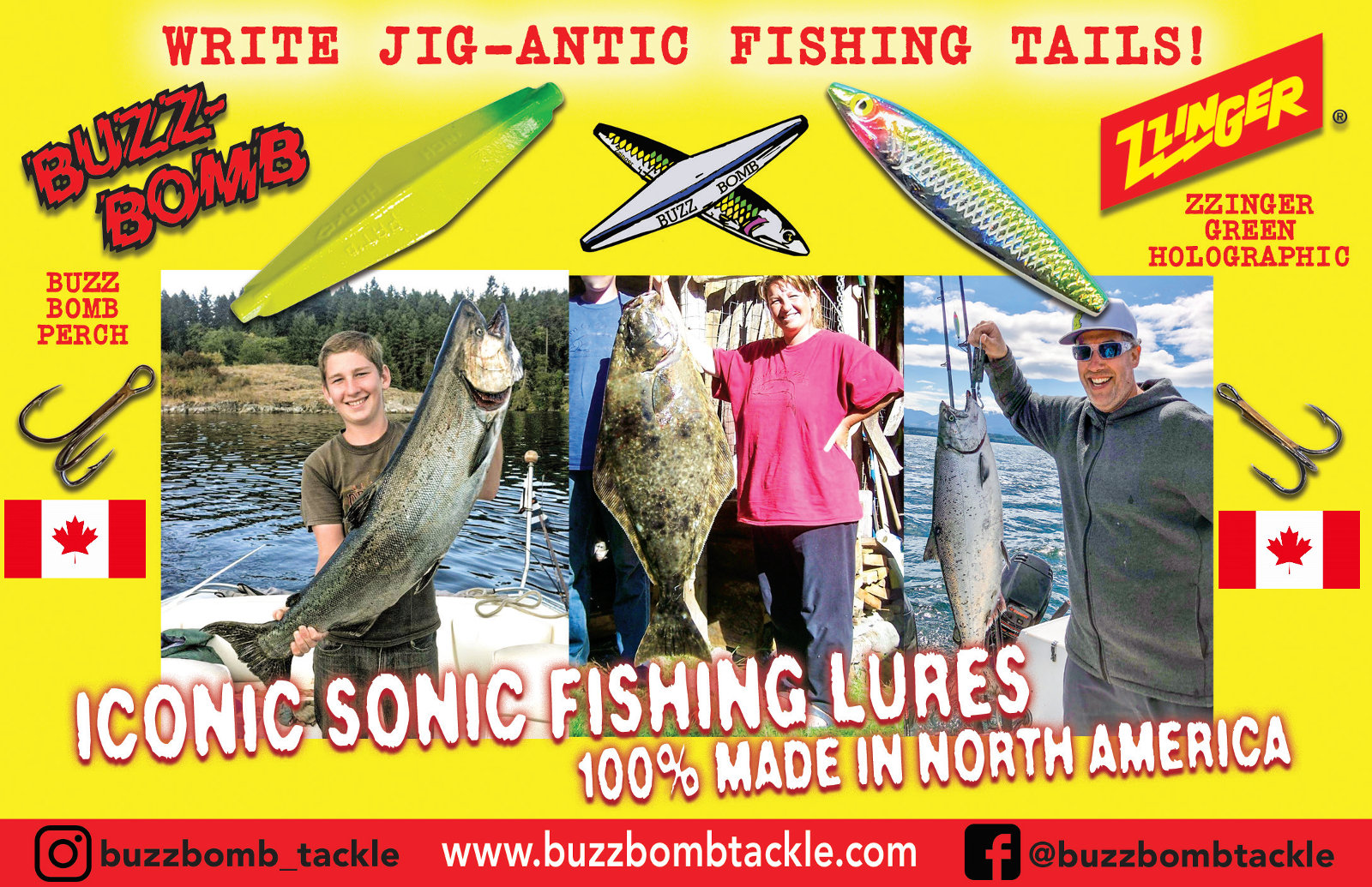 Where to Buy Buzz Bomb lures, Zzinger lures, Spinnow Lure, Zelda Jigs